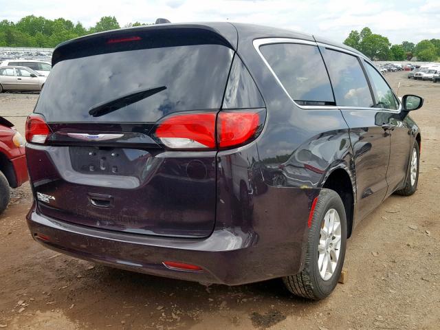 2C4RC1DG2HR654575 - 2017 CHRYSLER PACIFICA T BLACK photo 4