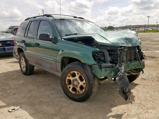 1J4GW58N1XC741660 - 1999 JEEP GRAND CHER GREEN photo 1