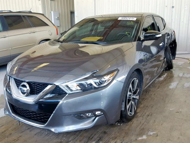 1N4AA6AP0HC383017 - 2017 NISSAN MAXIMA 3.5 CHARCOAL photo 2