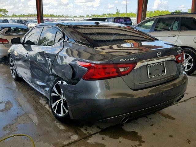 1N4AA6AP0HC383017 - 2017 NISSAN MAXIMA 3.5 CHARCOAL photo 3