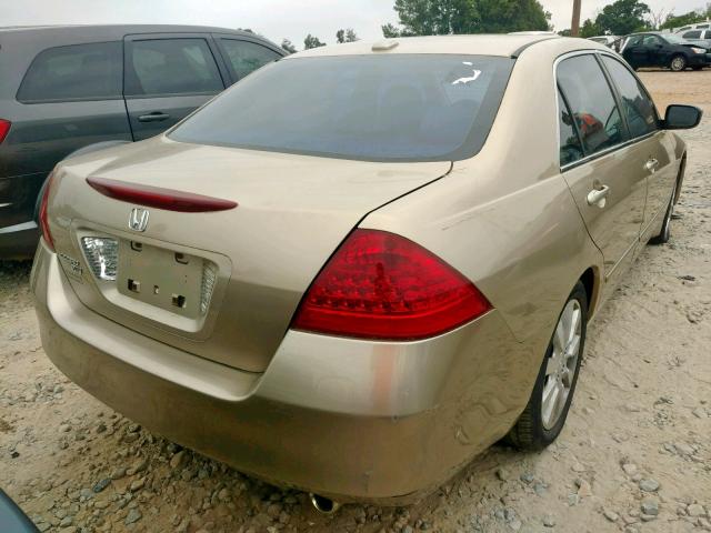 1HGCM66526A003753 - 2006 HONDA ACCORD EX GOLD photo 4