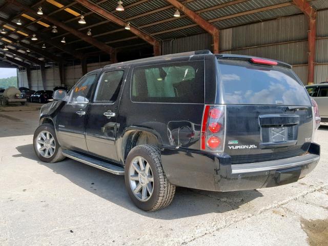 1GKS1MEF7CR325534 - 2012 GMC YUKON XL D BLACK photo 3