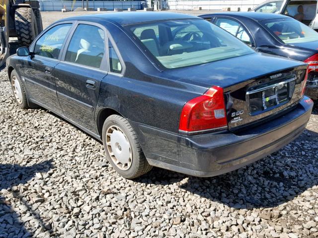 YV1TS911451407950 - 2005 VOLVO S80 T6 TUR BLACK photo 3