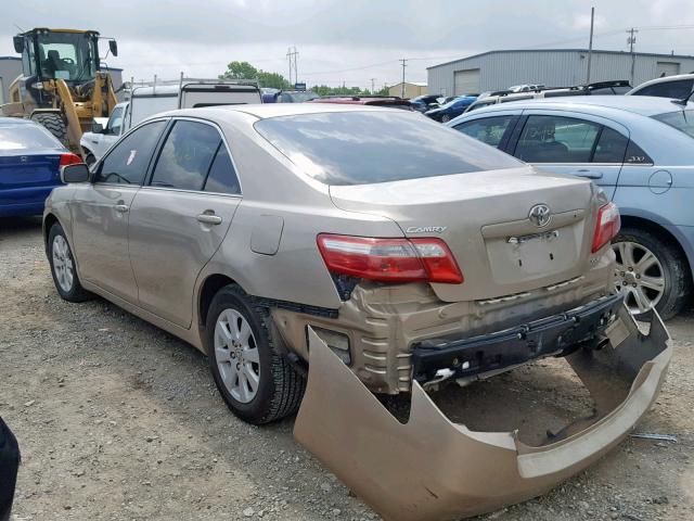 4T1BE46K57U513298 - 2007 TOYOTA CAMRY NEW GOLD photo 3