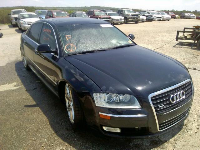 WAURVAFA9AN007142 - 2010 AUDI A8 QUATTRO BLACK photo 1