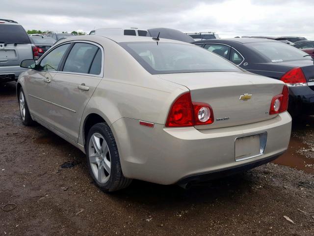 1G1ZH57B79F188944 - 2009 CHEVROLET MALIBU 1LT GOLD photo 3