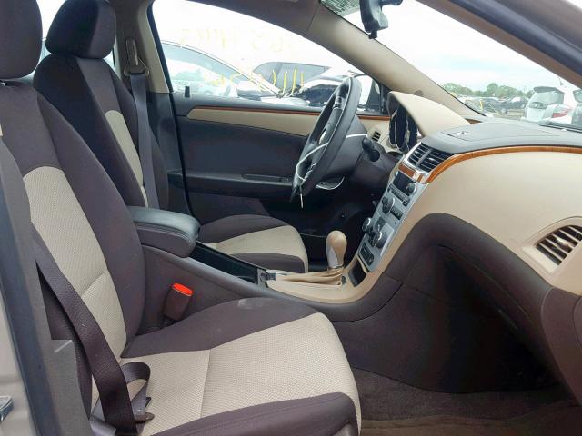 1G1ZH57B79F188944 - 2009 CHEVROLET MALIBU 1LT GOLD photo 5
