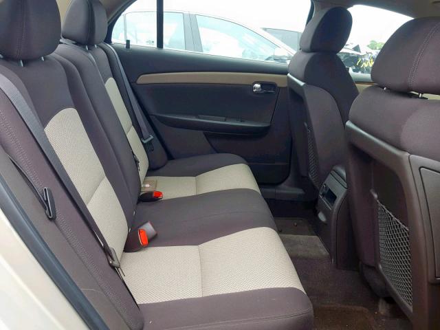 1G1ZH57B79F188944 - 2009 CHEVROLET MALIBU 1LT GOLD photo 6