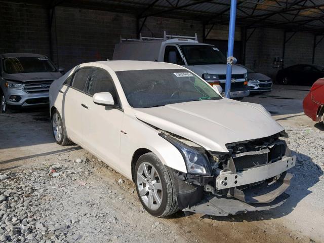 1G6AA5RA5E0128318 - 2014 CADILLAC ATS WHITE photo 1