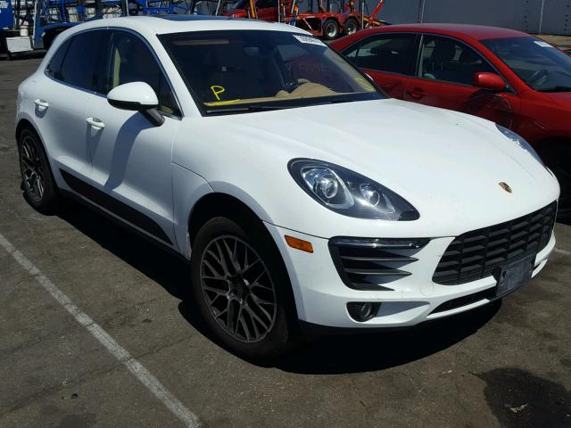 WP1AB2A55FLB54424 - 2015 PORSCHE MACAN S WHITE photo 1