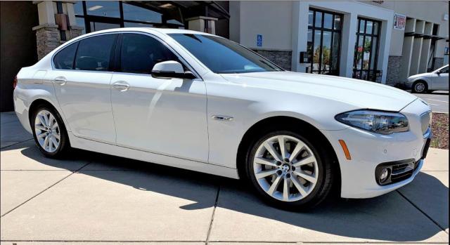 WBAKP9C55FD979481 - 2015 BMW 550 XI WHITE photo 1