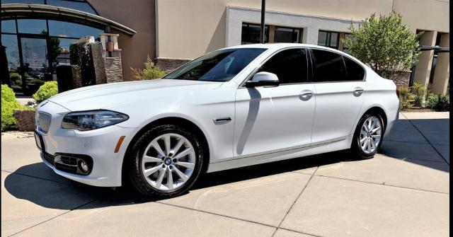 WBAKP9C55FD979481 - 2015 BMW 550 XI WHITE photo 2