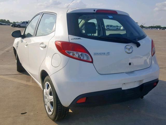 JM1DE1KZ5E0183830 - 2014 MAZDA MAZDA2 SPO WHITE photo 3