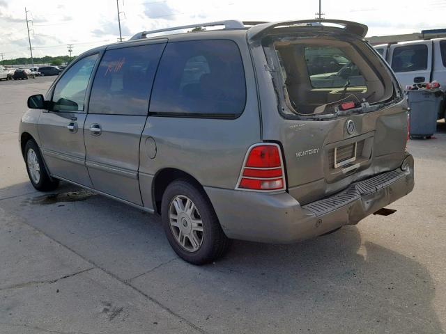 2MRDA22296BJ00658 - 2006 MERCURY MONTEREY L GREEN photo 3