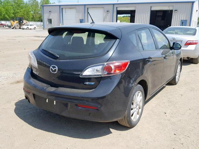 JM1BL1LP9D1817868 - 2013 MAZDA 3 I BLACK photo 4