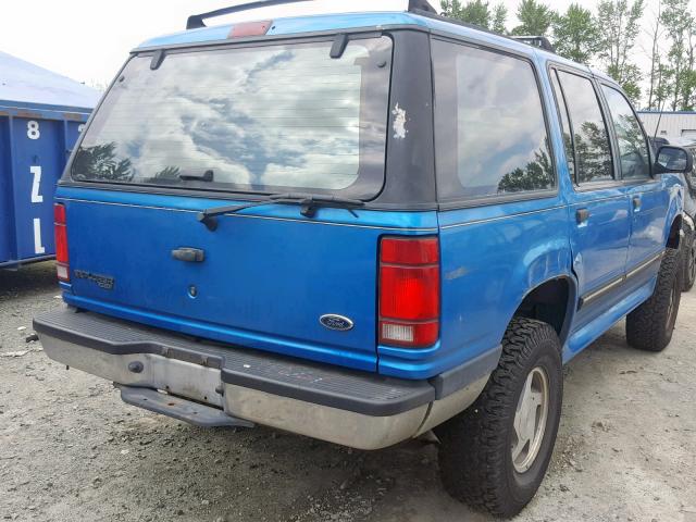 1FMDU34X5RUC86072 - 1994 FORD EXPLORER BLUE photo 4