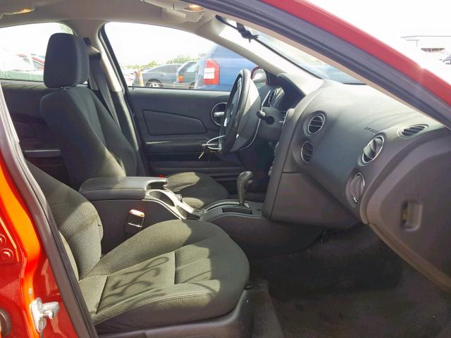 2G2WP552161249356 - 2006 PONTIAC GRAND PRIX RED photo 5