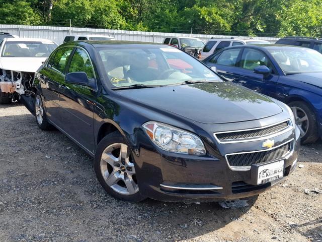 1G1ZC5EB0AF103528 - 2010 CHEVROLET MALIBU 1LT BLACK photo 1