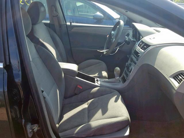 1G1ZC5EB0AF103528 - 2010 CHEVROLET MALIBU 1LT BLACK photo 5