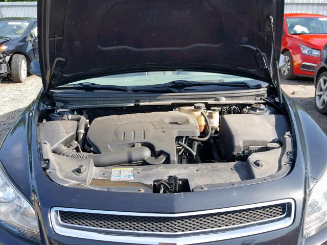 1G1ZC5EB0AF103528 - 2010 CHEVROLET MALIBU 1LT BLACK photo 7