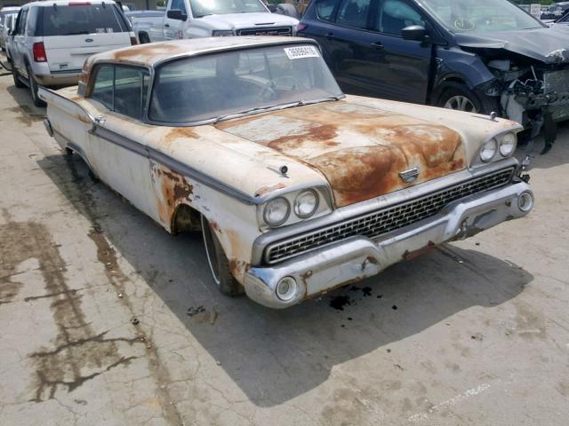 B9US118667 - 1959 FORD FAIRLANE TAN photo 1