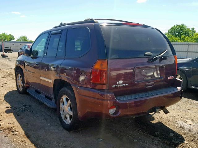 1GKDT13SX72200611 - 2007 GMC ENVOY BURGUNDY photo 3