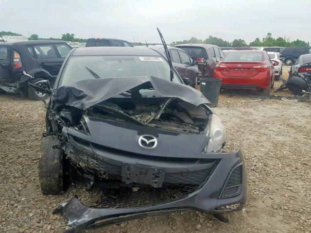 JM1BL1UG5B1431993 - 2011 MAZDA 3 I BLACK photo 9