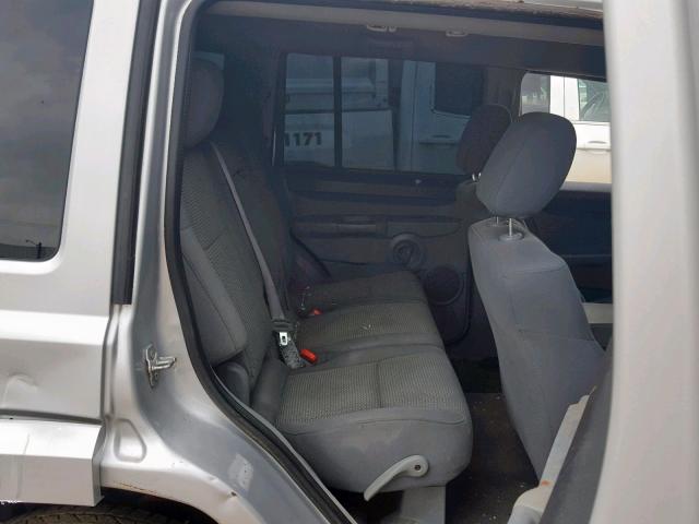 1J8HG48K77C697647 - 2007 JEEP COMMANDER 银色 照片 6