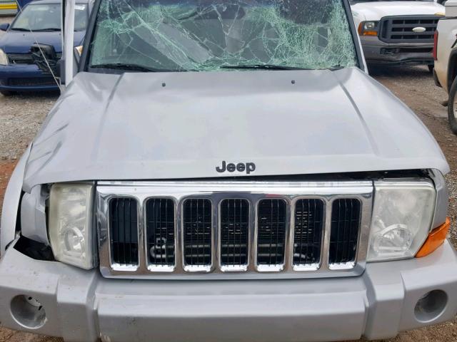 1J8HG48K77C697647 - 2007 JEEP COMMANDER 银色 照片 7