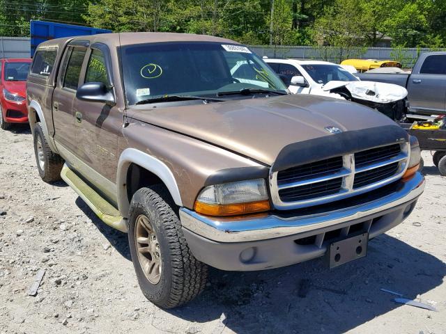 1B7GG2AN51S143323 - 2001 DODGE DAKOTA QUA TAN photo 1