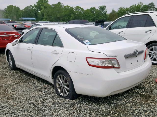 4T1BB3EK3AU119486 - 2010 TOYOTA CAMRY HYBR WHITE photo 3