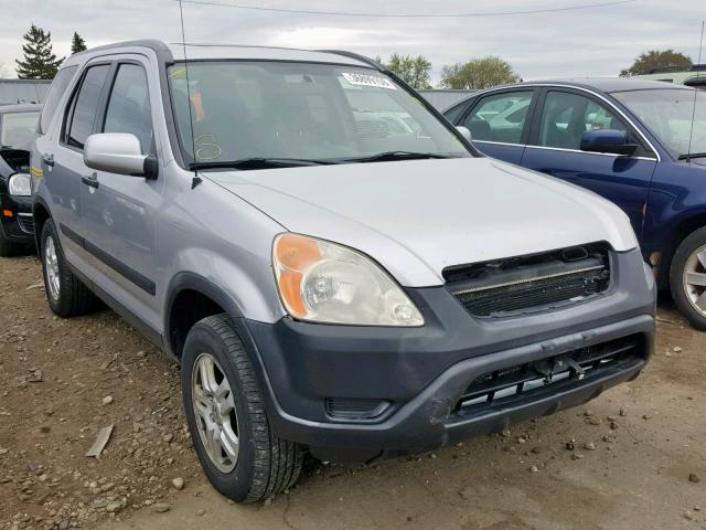 JHLRD78894C010211 - 2004 HONDA CR-V EX SILVER photo 1