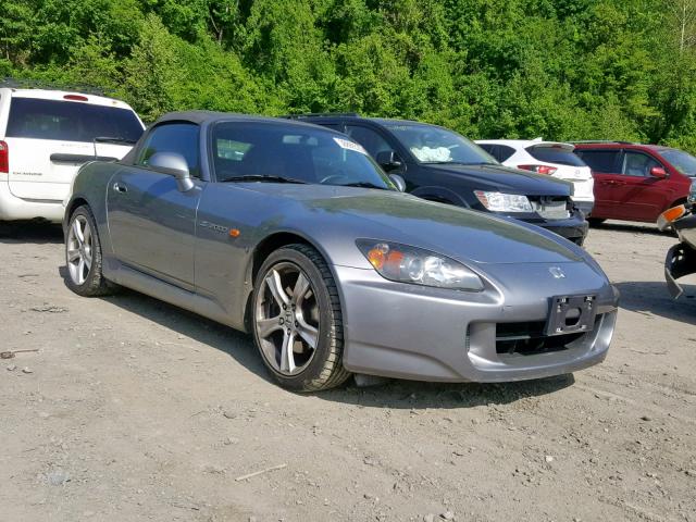 JHMAP21468S002136 - 2008 HONDA S2000 GRAY photo 1