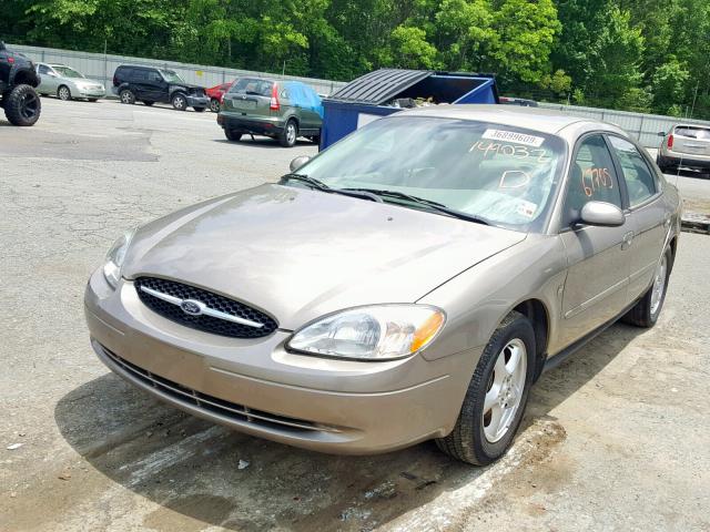 1FAFP55S83A149032 - 2003 FORD TAURUS SES TAN photo 2