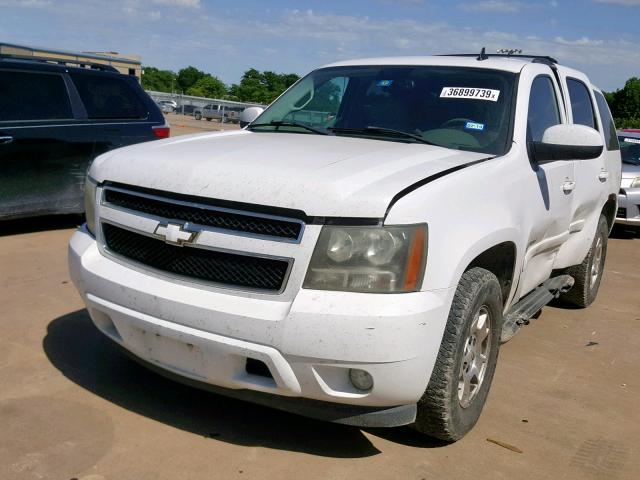 1GNFC13017R366307 - 2007 CHEVROLET TAHOE C150 WHITE photo 2