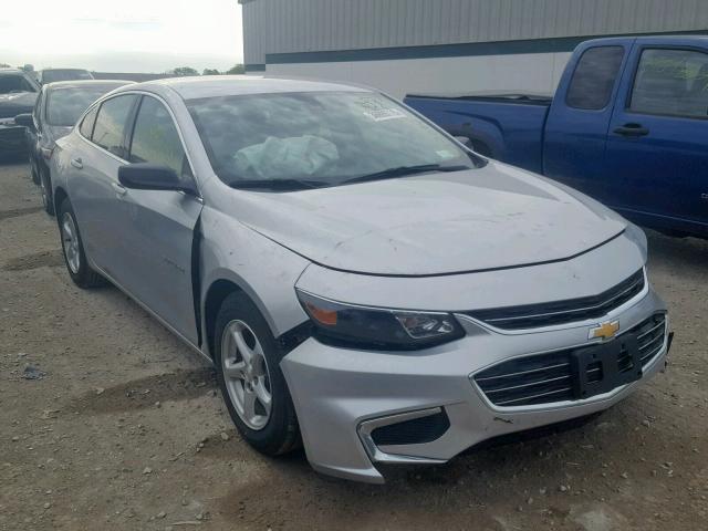 1G1ZB5ST4JF224918 - 2018 CHEVROLET MALIBU LS SILVER photo 1