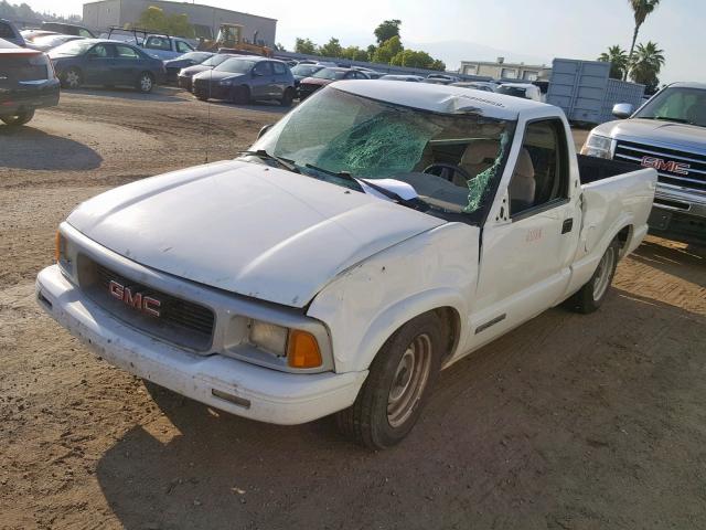 1GTCS14X1TK528787 - 1996 GMC SONOMA WHITE photo 2