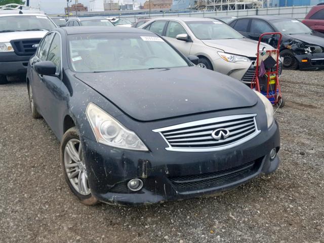 JN1CV6AR6BM350388 - 2011 INFINITI G37 BLACK photo 1