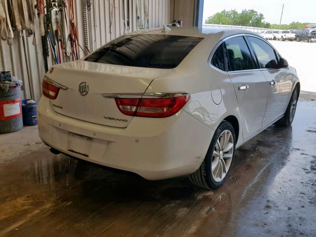 1G4PR5SK0E4164697 - 2014 BUICK VERANO CON WHITE photo 4