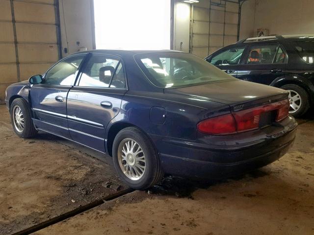 2G4WB52K431281689 - 2003 BUICK REGAL LS BLUE photo 3