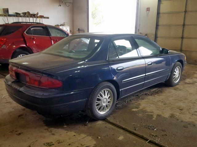 2G4WB52K431281689 - 2003 BUICK REGAL LS BLUE photo 4