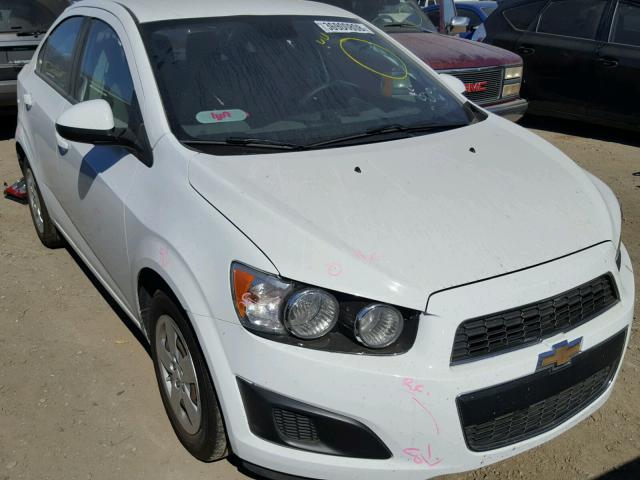 1G1JB5SH9E4160417 - 2014 CHEVROLET SONIC LS 白色 照片 1