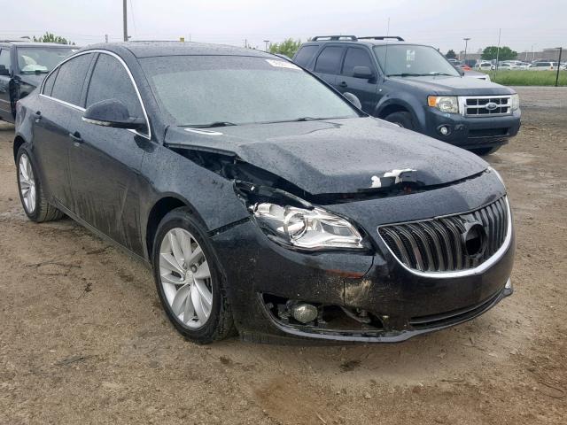 2G4GV5EK8F9155316 - 2015 BUICK REGAL BLACK photo 1