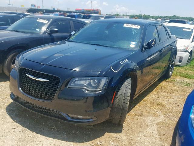 2C3CCABG1GH260969 - 2016 CHRYSLER 300 S BLACK photo 2