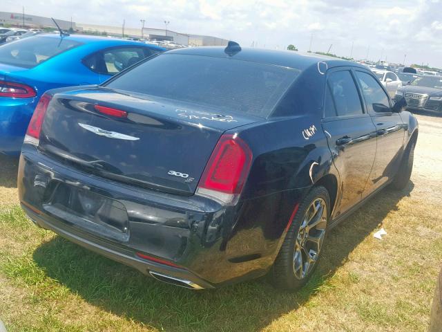 2C3CCABG1GH260969 - 2016 CHRYSLER 300 S BLACK photo 4