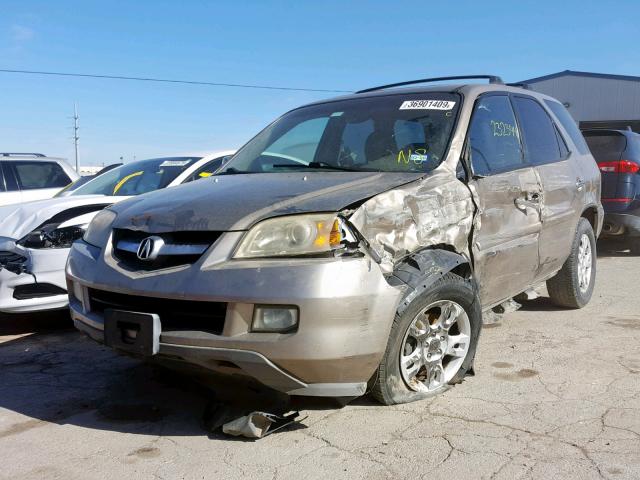 2HNYD18675H504130 - 2005 ACURA MDX TOURIN TAN photo 2