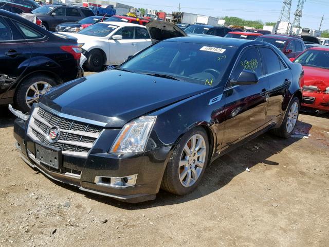 1G6DS57V680203399 - 2008 CADILLAC CTS HI FEA BLACK photo 2