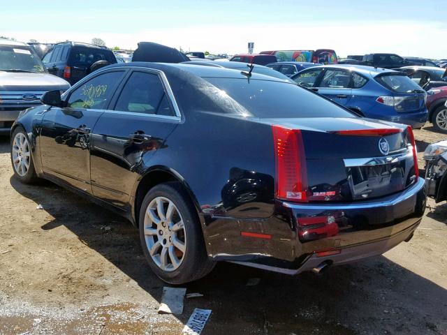 1G6DS57V680203399 - 2008 CADILLAC CTS HI FEA BLACK photo 3