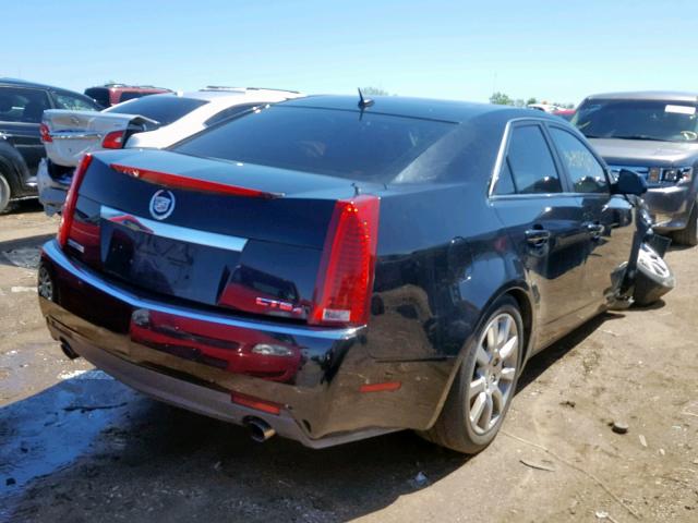 1G6DS57V680203399 - 2008 CADILLAC CTS HI FEA BLACK photo 4