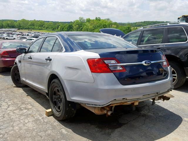 1FAHP2M84DG184856 - 2013 FORD TAURUS POL SILVER photo 3